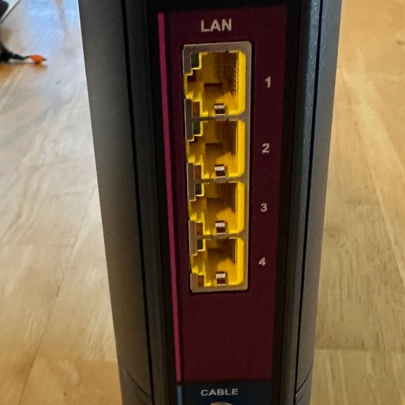 ARRIS Surfboard G34 DOCSIS 3.1 Wi-Fi 6 Cable Modem AX3000 Open Box Tested/Works - Picture 3 of 5